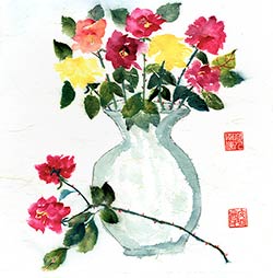 The Blood on the Thorn of the Rose